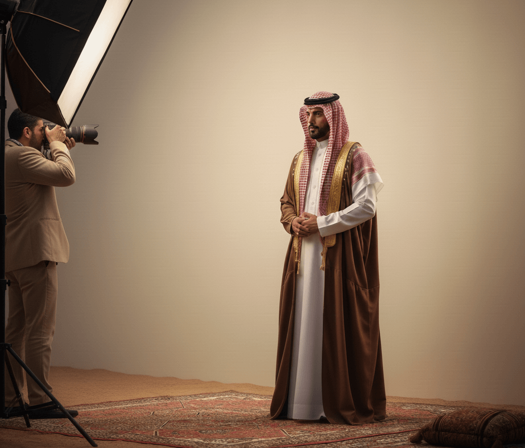 جلسة تصوير بورتريه في السعودية