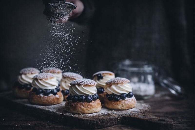 قواعد تصوير الطعام