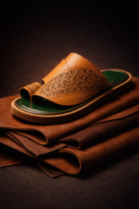 جلسة تصوير منتج أحذية رجالي فاخر