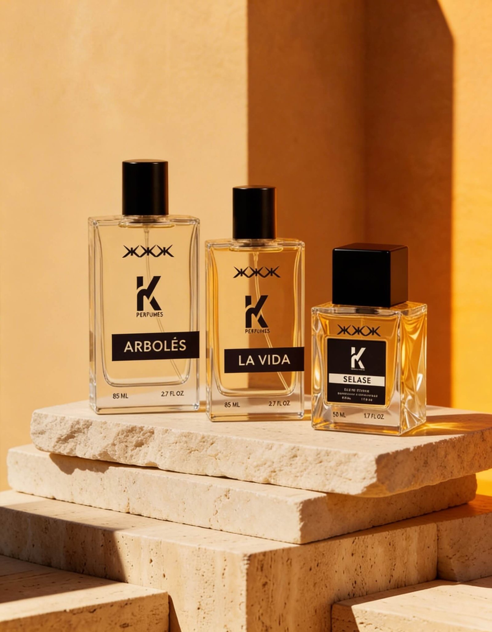 جلسة تصوير احترافية لعطور الخضير – إبراز الفخامة بروح الصحراء