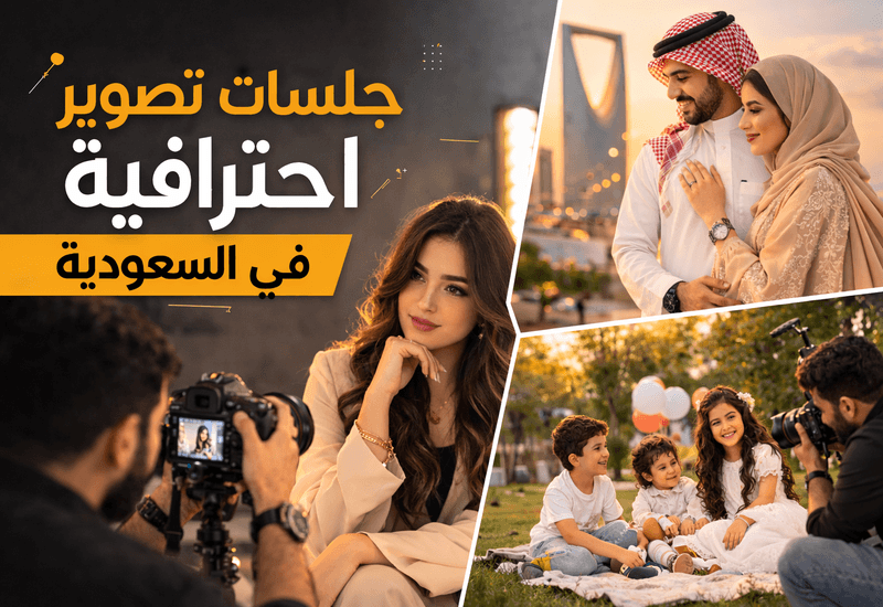 جلسات تصوير احترافية في السعودية – دليلك الكامل لأجمل جلسات التصوير الفوتوغرافي