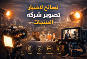نصائح لاختيار شركه تصوير المنتجات