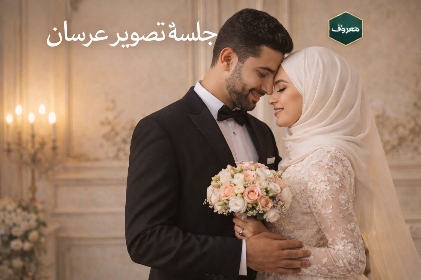 جلسة تصوير عرسان رومانسية قبل زفافك